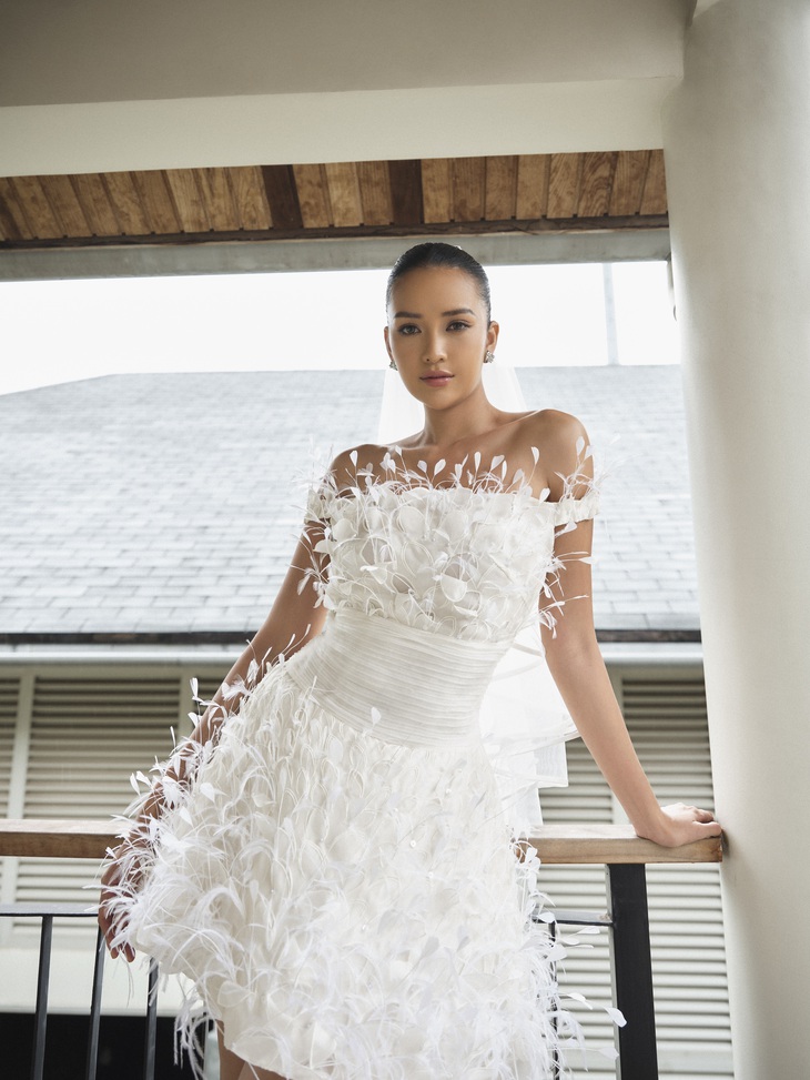 Ngọc Châu mặc áo cưới đẹp mê hồn khiến dân chúng rần rần muốn cưới - Ảnh 11.