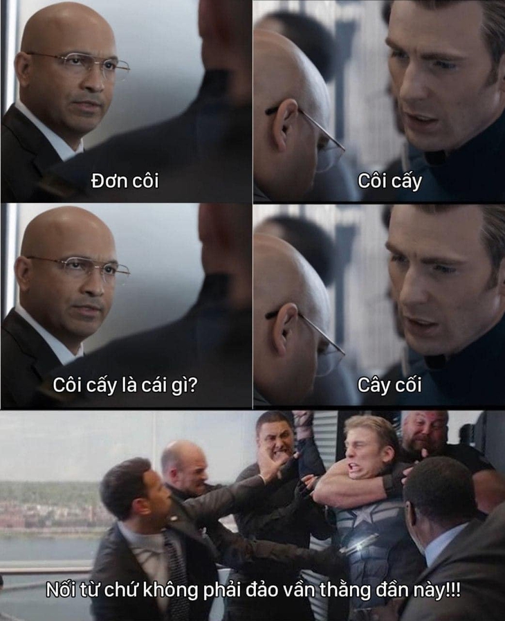 Fan Việt chế ảnh ép siêu anh hùng Captain America chơi nối chữ! - Ảnh 5.