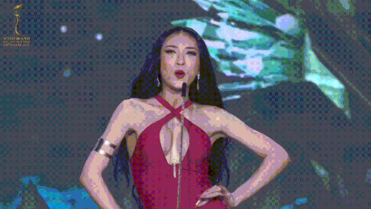 Cười nội thương với màn hô tên quá ố dề của thí sinh Miss Grand Việt Nam - Ảnh 4.