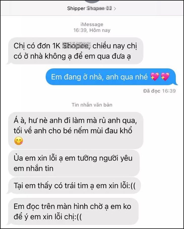 Trâm to to cười muốn nội thương vì sự hiểu nhầm của shipper - Ảnh 6.