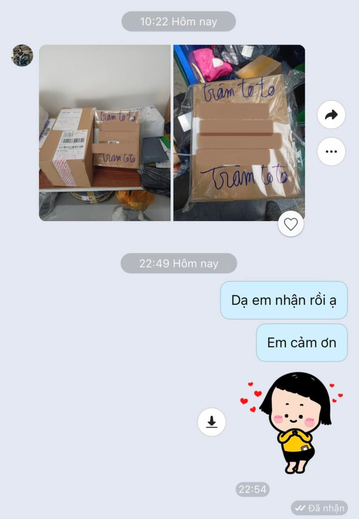 Trâm to to cười muốn nội thương vì sự hiểu nhầm của shipper - Ảnh 3.