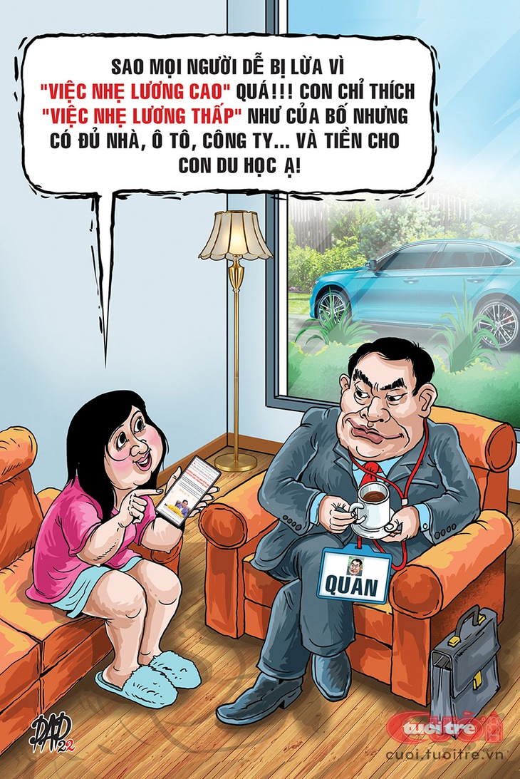 Việc nhẹ lương cao - Việc nhẹ lương thấp - Ảnh 1.