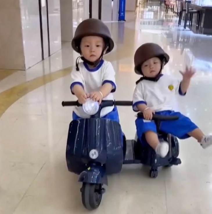 Thực hư đoạn clip cặp sinh đôi kung-fu trong bụng mẹ - Ảnh 2.