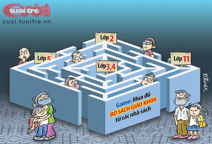 Mua sách giáo khoa trong... hồi hộp - Ảnh 2.