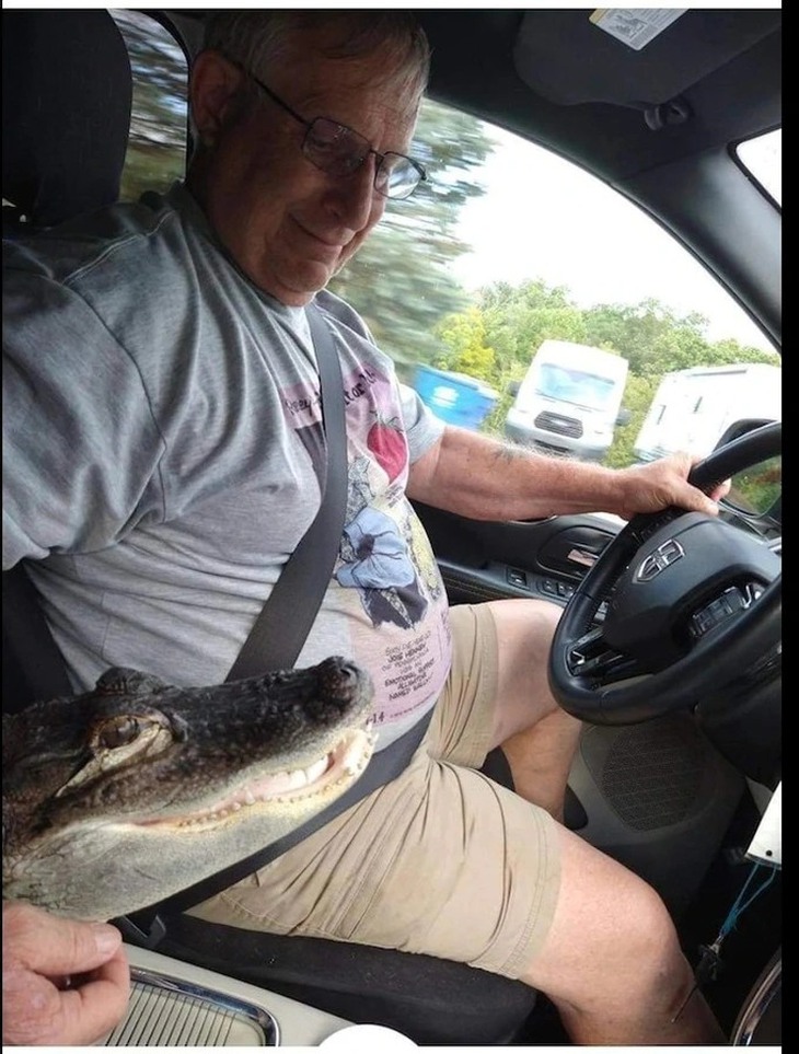 Chú cá sấu mê bỏng ngô phô mai, chấp nhận nhịn đói chứ không cắn chủ - Ảnh 2.