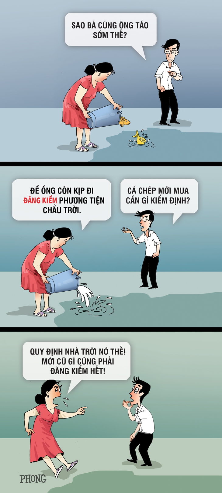 Ông Táo chầu trời sớm vì vướng đăng kiểm - Ảnh 1.