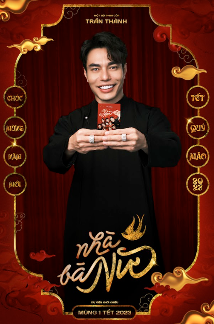 Trấn Thành cùng dàn diễn viên Nhà bà Nữ xúng xính áo dài, gửi lời chúc Tết đến khán giả - Ảnh 7.