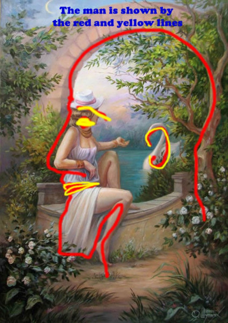 Chỉ 5% người được hỏi nhìn thấy khuôn mặt người đàn ông trong tranh - Ảnh 3.