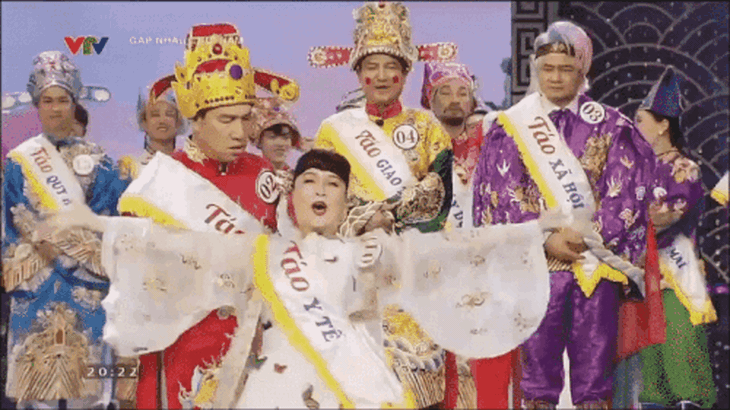 Màn hô tên sống động hơn bản gốc của Táo Quân 2023 - Ảnh 3.