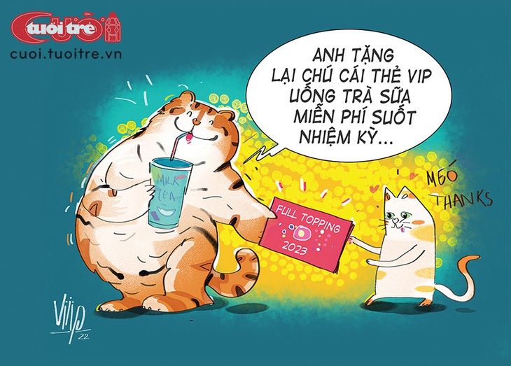 Nhâm Dần chúc mừng năm mới Quý Mão - Ảnh 1.