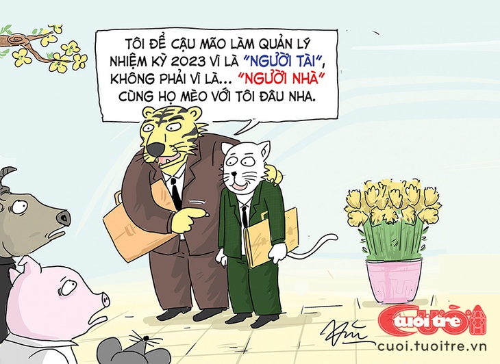 Năm mới Quý Mão và cam kết không ưu tiên người nhà - Ảnh 1.