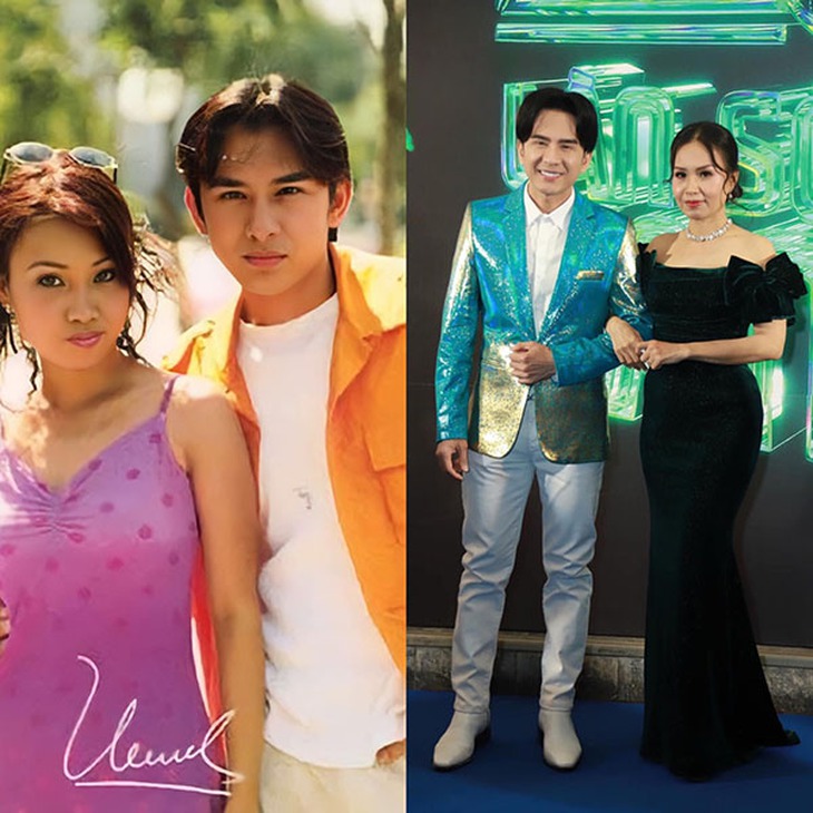 Ảnh vui sao Việt 7-1: Đan Trường, Cẩm Ly ngày ấy - bây giờ - Ảnh 1.