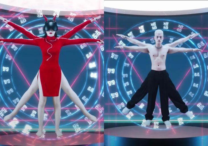 Phạm Việt Thắng mô tả lại bức họa nổi tiếng về tỉ lệ cơ thể hoàn hảo