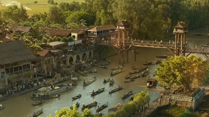 Khung cảnh miền Tây nam bộ nên thơ trong phim