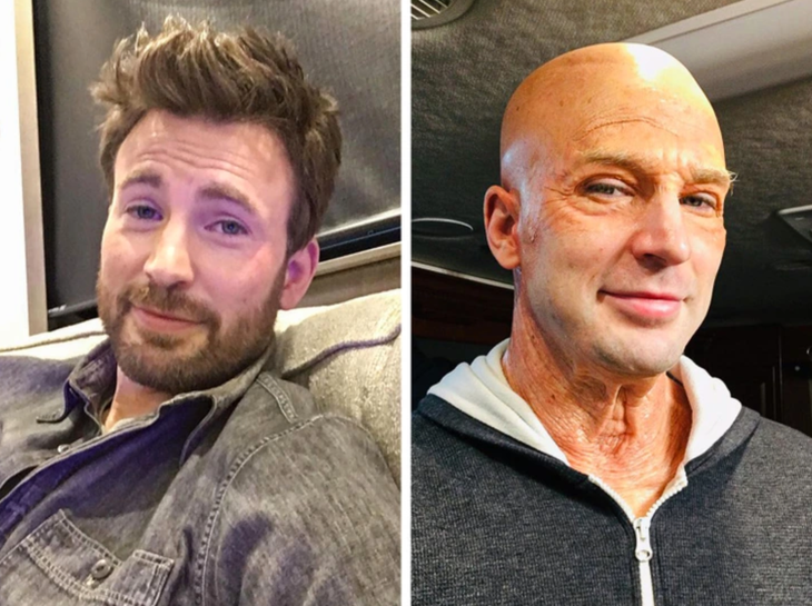 Nam thần thì cũng phải già và Chris Evans cũng vậy nếu vai diễn yêu cầu! Captain America trong Avengers: Endgame (2019) bất ngờ "già nua" khiến ai nấy đều tròn xoe mắt.