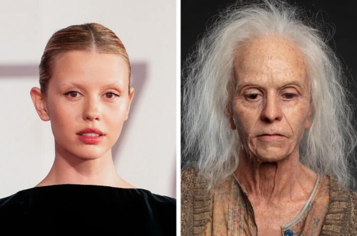 Mia Goth vừa tròn 28 tuổi khi trở thành Pearl trong X (2022). Đây được xem là một trong những bộ phim kinh dị hay nhất năm và diễn xuất tốt nhất của Mia Goth.