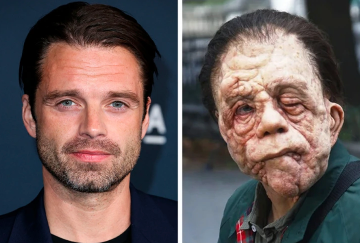 Sebastian Stan trong A Different Man được nhận xét là: "Không thể nhận ra!".