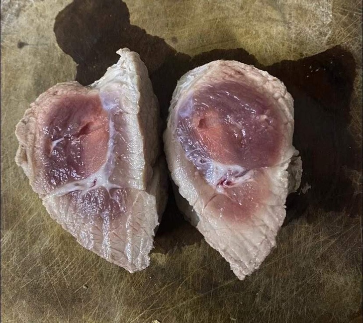 Thịt "lòng đào".