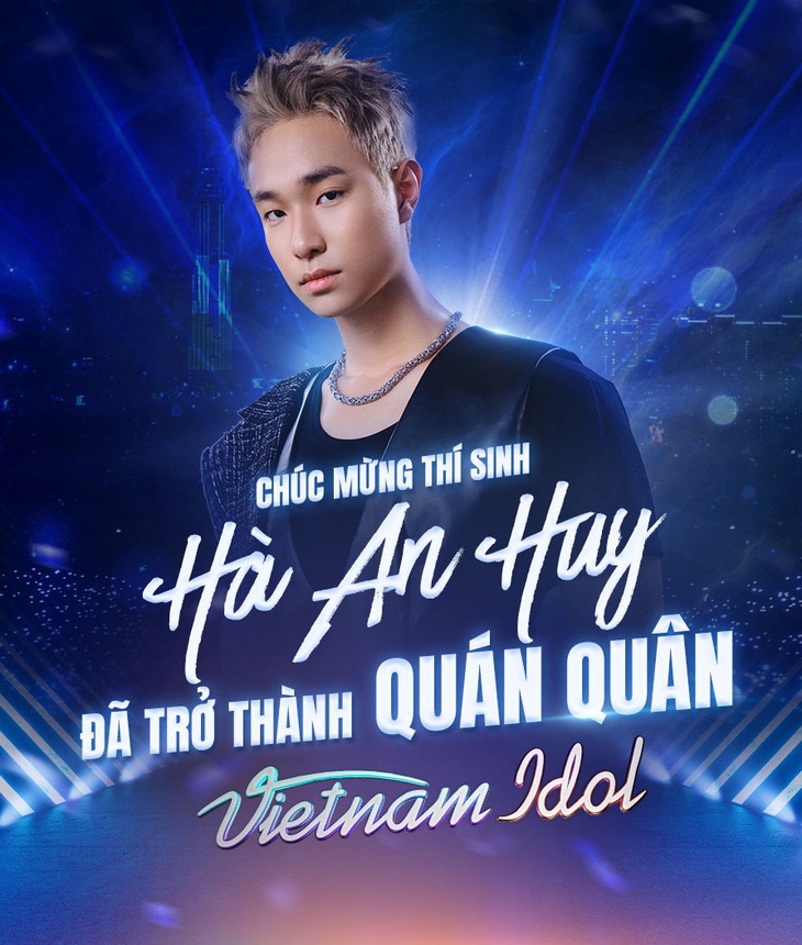 Hà Anh Huy chiến thắng ở Vietnam Idol 2023