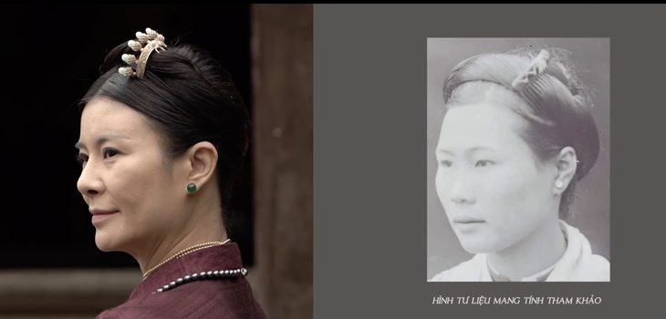 Tạo hình vợ cả được chăm chút từng chi tiết nhỏ nhất