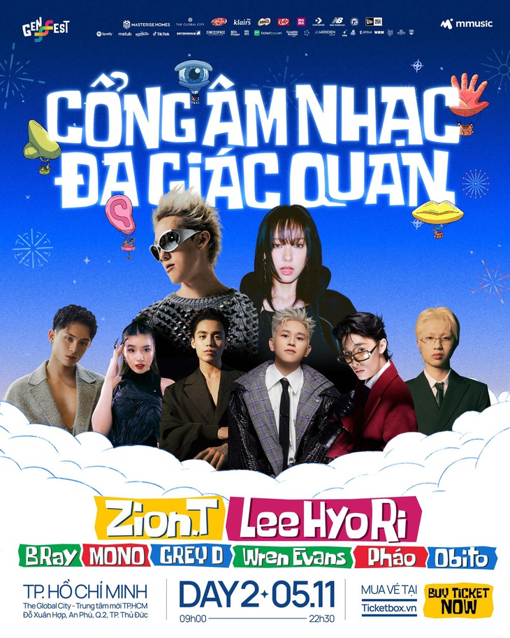 Lễ hội âm nhạc GENfest sẽ chính thức diễn ra với dàn line-up “hùng hậu”