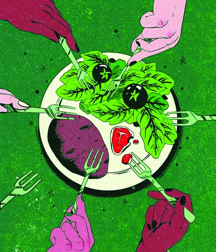 Giảm ăn thịt đỏ sẽ giúp giảm lượng khí thải nhà kính ra môi trường.  Ảnh: Scientific American