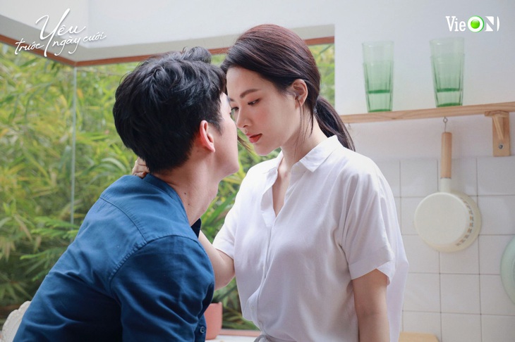 Song Luân và Minh Trang trong Yêu trước ngày cưới