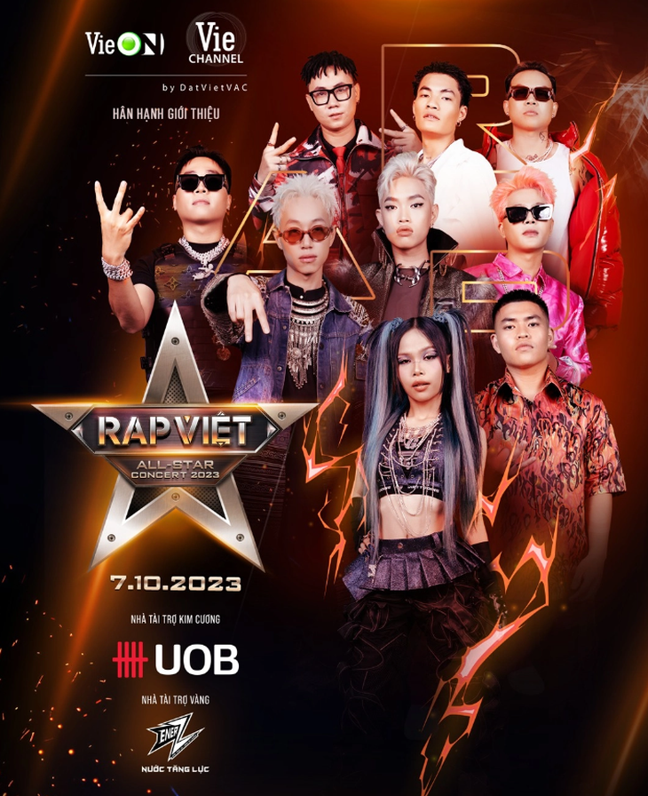 Rap Việt All-Star Concert 2023 được xem là "cơn địa chấn" về Rap & Hip Hop độc nhất năm 2023