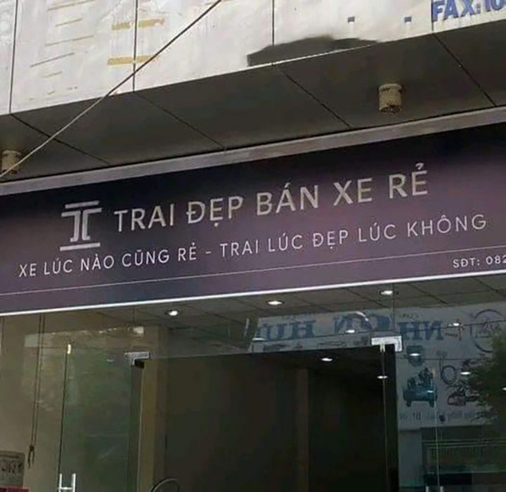 Cầu mong lúc nào người bán xe rẻ cũng... đẹp trai!