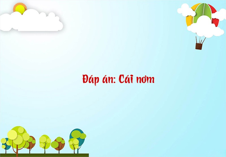 Câu đố hack não: Cái gì không đầu, không mồm nhưng có cổ, có răng? - Ảnh 1.