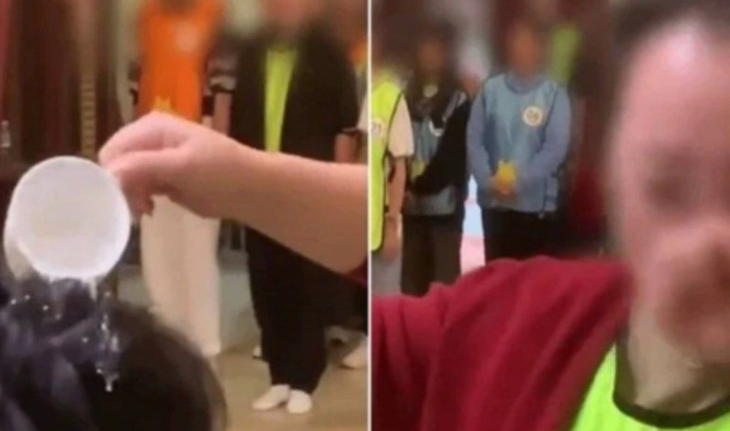 Bị đồng nghiệp dội nước lên đầu vì không đạt KPI - Ảnh 1.