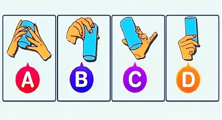 Cách cầm ly bộc lộ con người thật của bạn - Ảnh 1.
