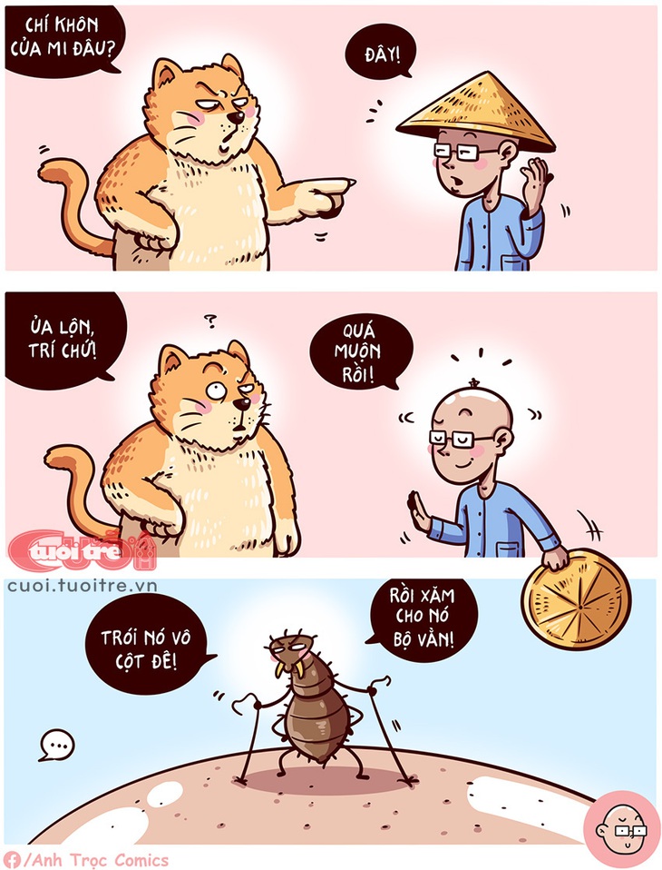 Chí khôn của ta đây: Cuộc&nbsp;đấu trí không giống trong cổ tích - Tranh: Anh Trọc Comics 