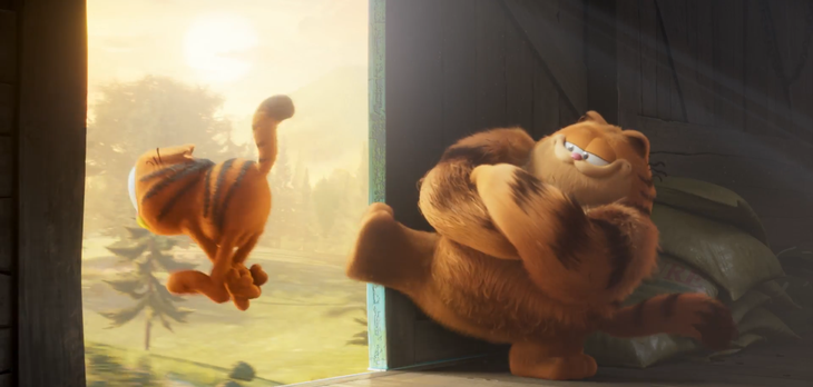 Chris Pratt và Samuel l. Jackson hóa cặp cha con nhà mèo cực quậy trong The Garfield Movie - Ảnh 11.