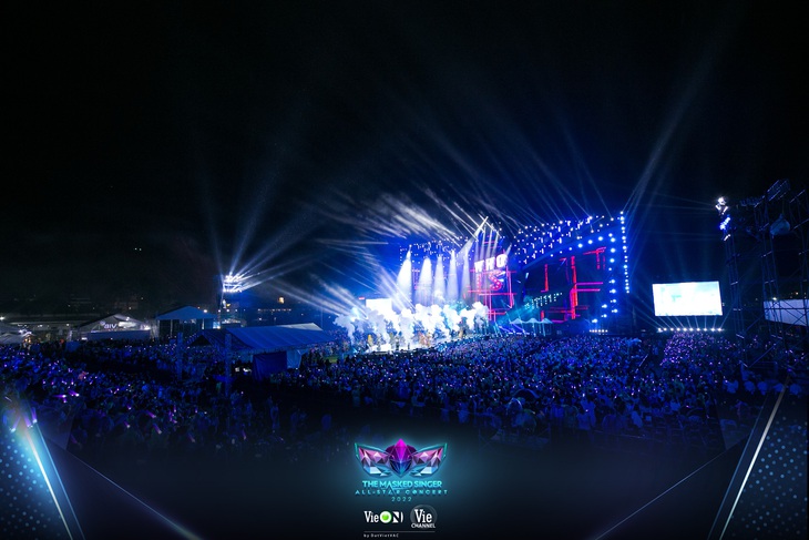 Sân khấu hoành tráng của The masked singer Vietnam All-star Concert 2022