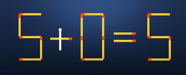 Thử tài IQ: Di chuyển một que diêm để 3-8=5 thành phép tính đúng - Ảnh 1.