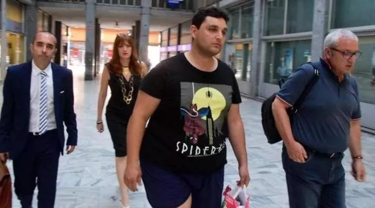 Dimitri ở thời điểm bị kết án đã nặng 120kg