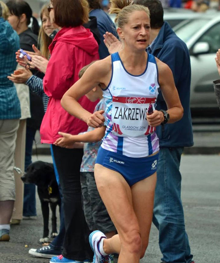 Vận động viên Joasia Zakrzewski. Ảnh: Stuart Cooper/Alamy