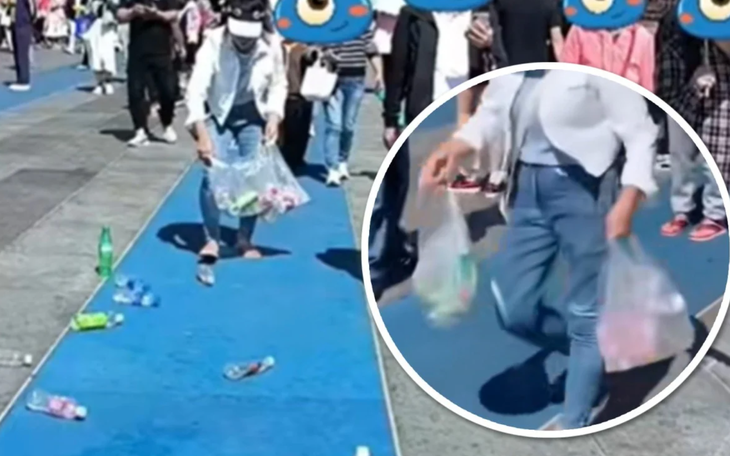 Tự dàn cảnh dọn rác để quay clip đăng mạng