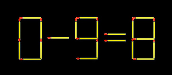 Thử tài IQ: Di chuyển một que diêm để 7-1+9=3 thành phép tính đúng - Ảnh 4.