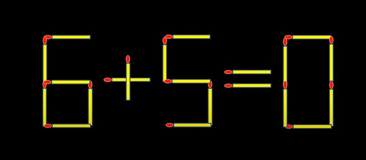 Thử tài IQ: Di chuyển một que diêm để 8-3=1-1 thành phép tính đúng - Ảnh 4.