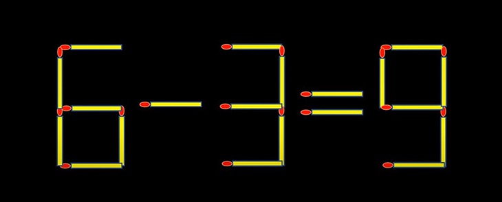 Thử tài IQ: Di chuyển một que diêm để 9-4=7-9 thành phép tính đúng - Ảnh 7.