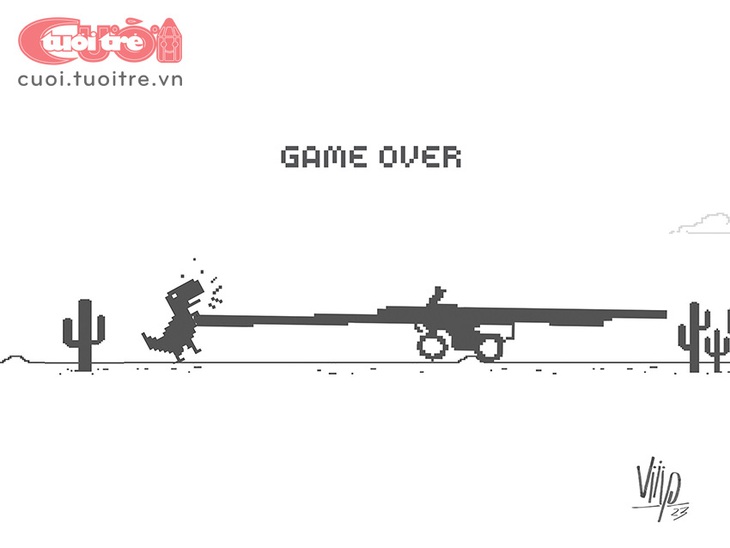 Game over với&nbsp;ba gác chở hàng cồng kềnh - Tranh Viiip 