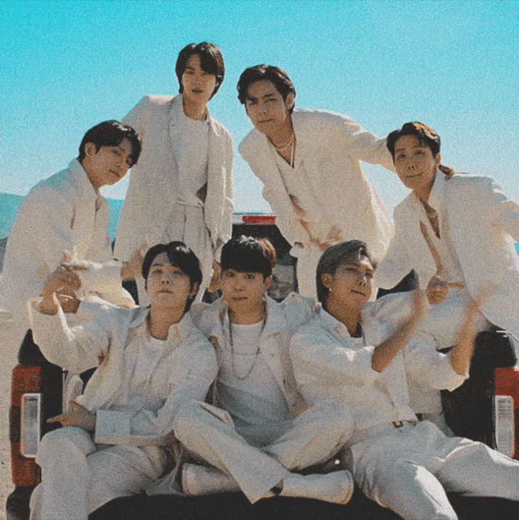 BTS đứng vị trí thứ 3 trong danh sách nghệ sĩ được yêu thích nhất Hàn Quốc hiện nay