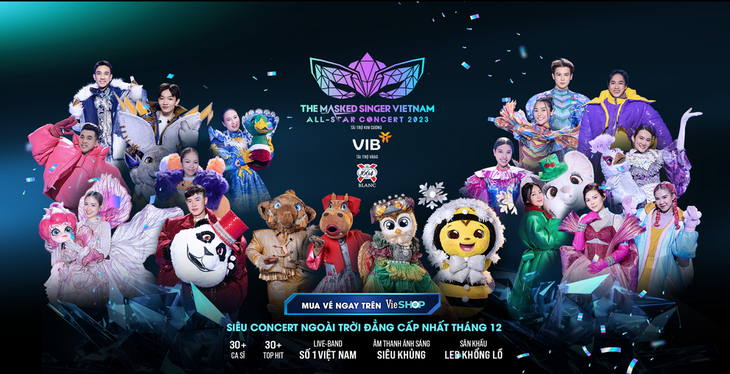 Dàn mascot cực khủng sẽ góp mặt trong đêm concert 