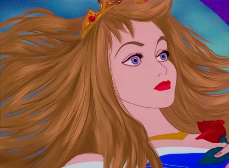 Nhân vật Aurora trong phim Sleeping Beauty. 