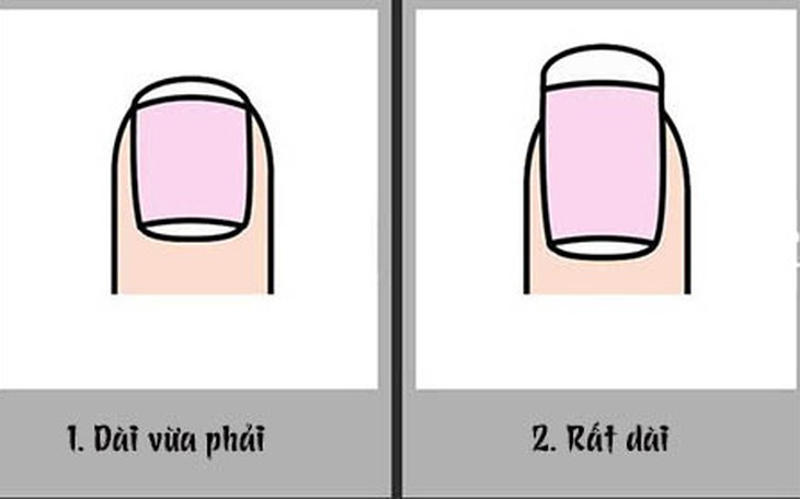 Chiều dài móng tay tiết lộ nhiều điều về tính cách của bạn