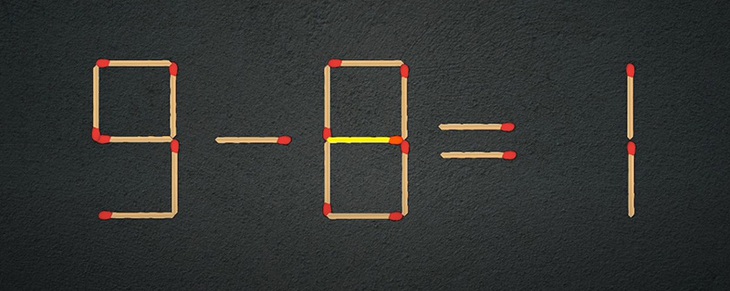 Thử tài IQ: Di chuyển một que diêm để 1-11=72 thành phép tính đúng- Ảnh 6.