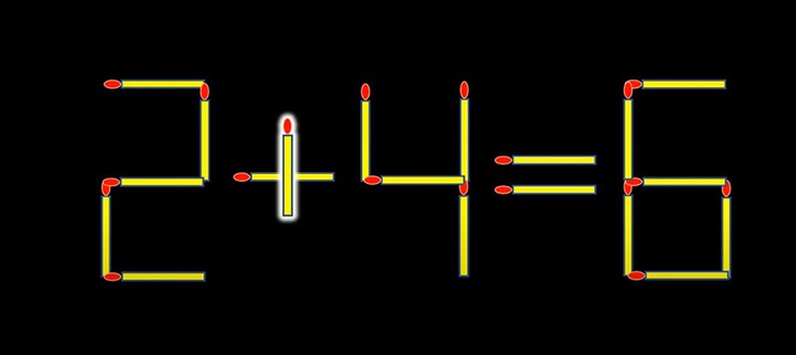 Thử tài IQ: Di chuyển một que diêm để 5+6=7 thành phép tính đúng- Ảnh 4.