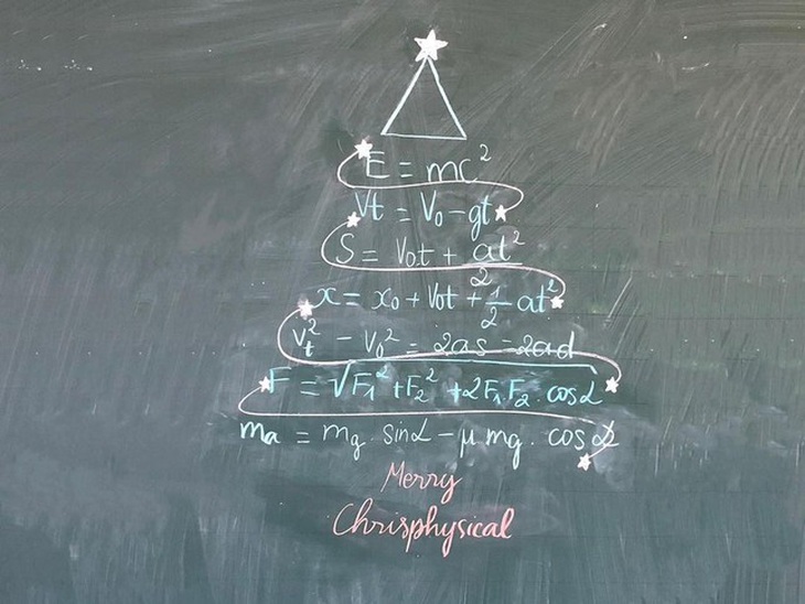 Hội đam mê toán học luôn có cách "trình bày" rất riêng của mình.